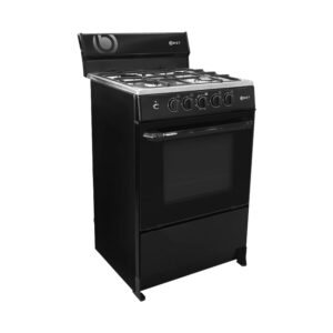 BIZT 24 inch GAS RANGE WITH OVEN BLACK GST2441BCO